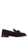Tricker's Loafers With Tassel Detail And Stacked Heel In Brown