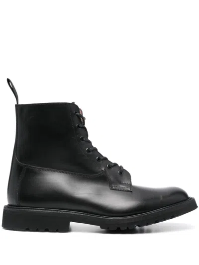 Tricker's Burford Ankle Boots In Black