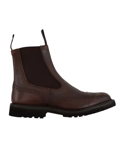 Tricker's Chelsea Short Boots In Black