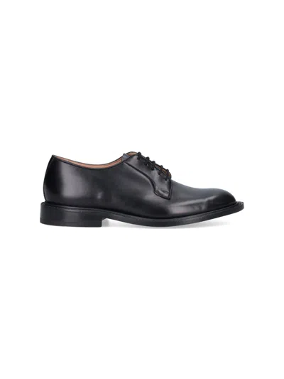 Tricker's Lace-up Business Dress Shoes In Black