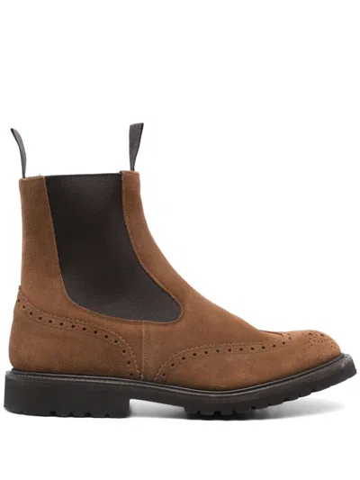 Tricker's Henry Ankle Boots In 褐色