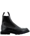 Tricker's Chunky Sole Round Toe Ankle Boots