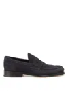 Tricker's Jake Loafers In Navy