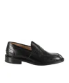 Tricker's Round-headed Love Shoes In Black