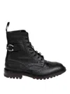 Tricker's Sheene Black Commando In Black