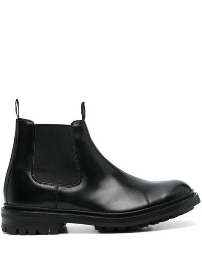 Tricker's Men's Stephen Beatles Low Commando Sole Boot In Black
