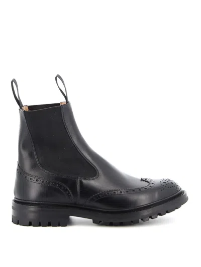 Tricker's Henry Country Dealer Boots In Black