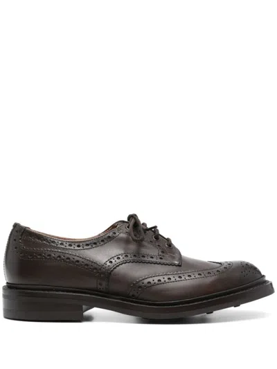 Tricker's Bourton Dainite Sole 5 Fit Lace Up Shoes In Brown