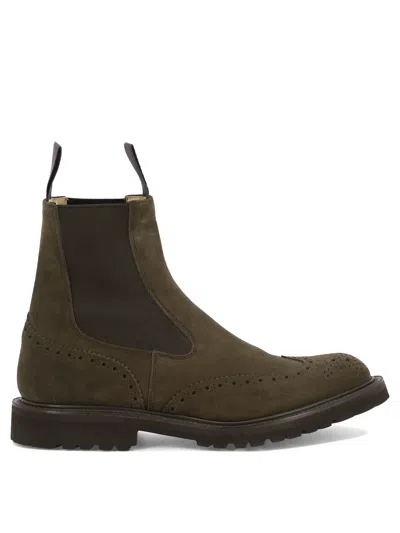 Tricker's Men's "henry Flint" Ankle Boots In Brown