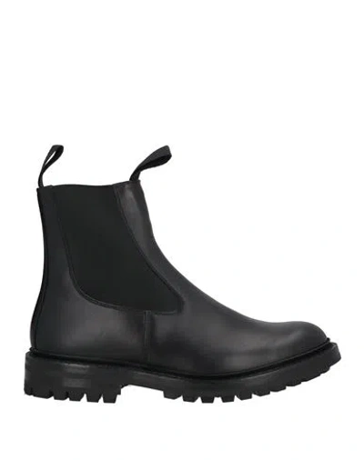 Tricker's Man Ankle Boots Black Size 8 Leather