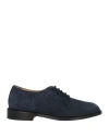 Tricker's Man Lace-up Shoes Navy Size 9 Leather In Navy