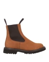 Tricker's Woman Ankle Boots Tan Size 8 Soft Leather In Brown