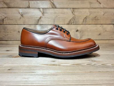 Pre-owned Tricker's Trickers Bundle Offer - Heath - Mens Marron Antique Apron Shoes - Sale Was £565 In Brown