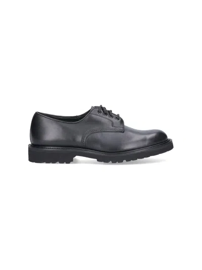 Tricker’s WOODSTOCK black size7 1/2 Woodstock Plain Derby Shoe - Black | Tricker's – R E Tricker Ltd