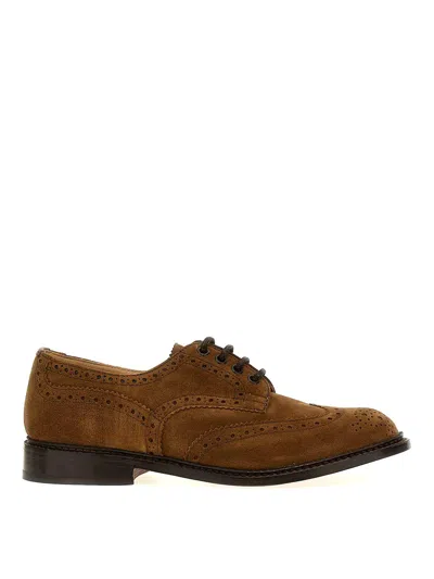 Tricker's Bourton Lace Up Shoes In Brown