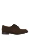 Tricker's Lace-up Shoes Featuring Brogue Detailing In Brown