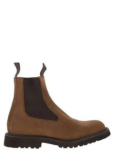 Pre-owned Tricker's Stephen - Chelsea Boot In Peanuts