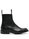 Tricker's Stephen Beatles Low Dainite Sole Shoes In Black