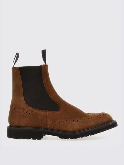 Tricker's 'henry' Ankle Boots Featuring Brogue Detailing In Brown