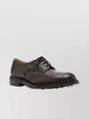 Tricker's Brogues With Round Toe And Brogue Detailing In Brown