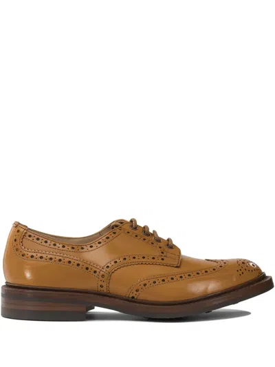 Tricker's Bourton Derby Shoes In Brown