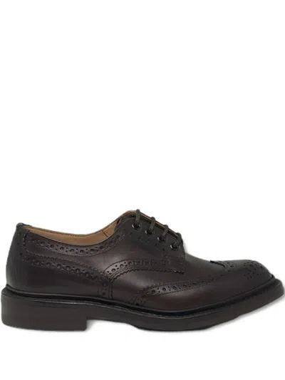 Tricker's Bourton Derby Shoes In Brown