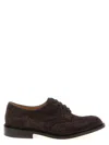 Tricker's Lace-up Shoes Featuring Brogue Detailing In Black