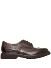 Tricker's Brogue Lace-up Shoes In Brown
