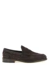 Tricker's Brown Solid Loafer In Brown