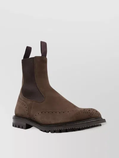Tricker's Chunky Brogue Sole Boots
