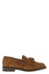 Tricker's Brown Solid Elton Loafers In Brown