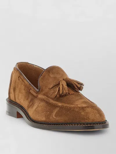 TRICKER'S ELTON LOAFERS ROUND TOE TASSEL DETAIL