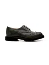 Tricker's 骗人's 平鞋 In Black