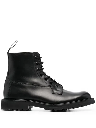 Tricker's Burford Ankle Boots In Black