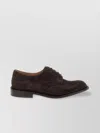 Tricker's Lace-up Shoes Featuring Brogue Detailing In Black