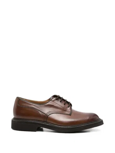 Tricker's Lace-up Shoes "woodstock" In Brown