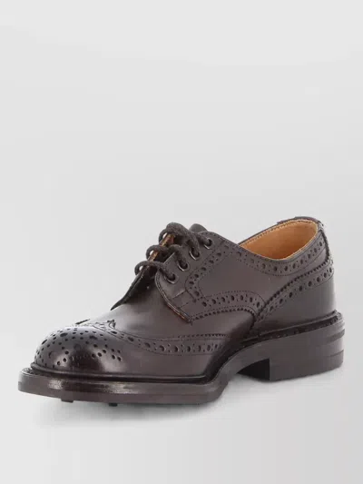Tricker's Leather Brogues In Brown