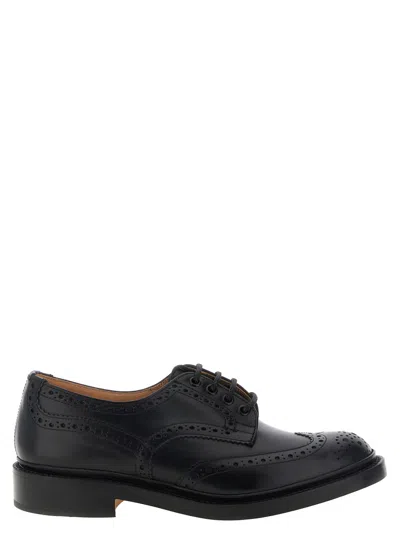 Tricker's Men Black Bourton Lace Up Shoes