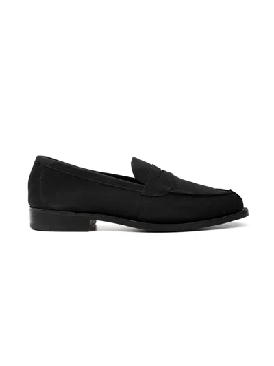 Tricker's 骗人's 平鞋 In Black