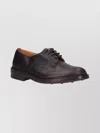 Tricker's Round Toe Brogues Featuring Stitched Detailing In Black