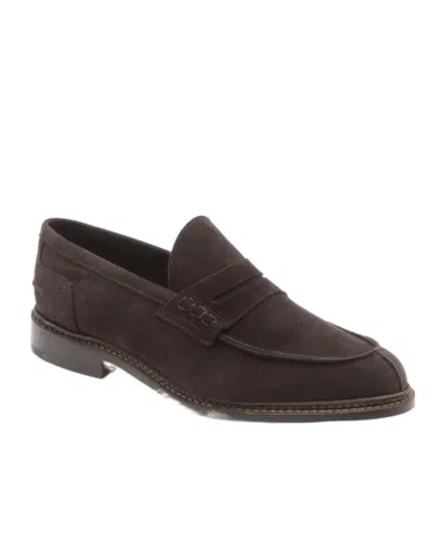 Tricker's Round-toe Loafers In Brown