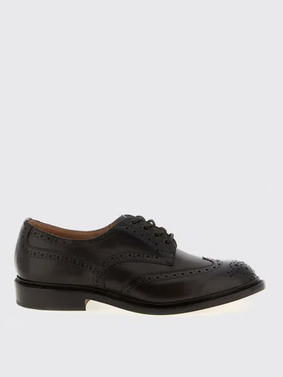 Tricker's Brogue Shoes Trickers Men Color Coffee In Black