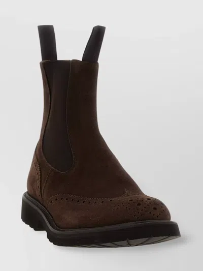 Tricker's Suede Finish 'henry' Ankle Boots
