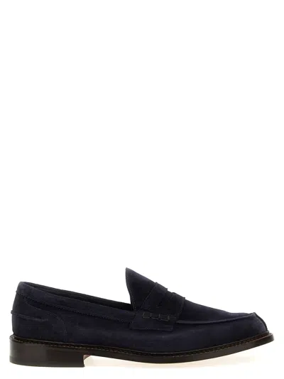 Tricker's 'adam' Loafers In Blue