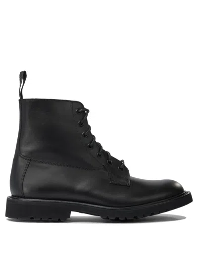 Tricker's "burford" Ankle Boots In Black