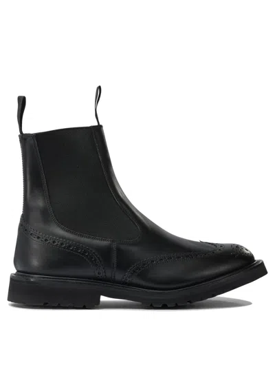 Tricker's "henry" Ankle Boots In Black