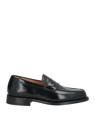 Tricker's Man Loafers Black Size 8.5 Leather