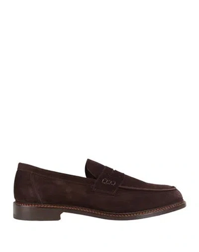 Tricker's Man Loafers Dark Brown Size 11.5 Leather