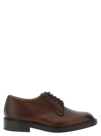 Tricker's 'robert' Derby Shoes In Brown