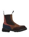 Tricker's Woman Ankle Boots Brown Size 6.5 Leather
